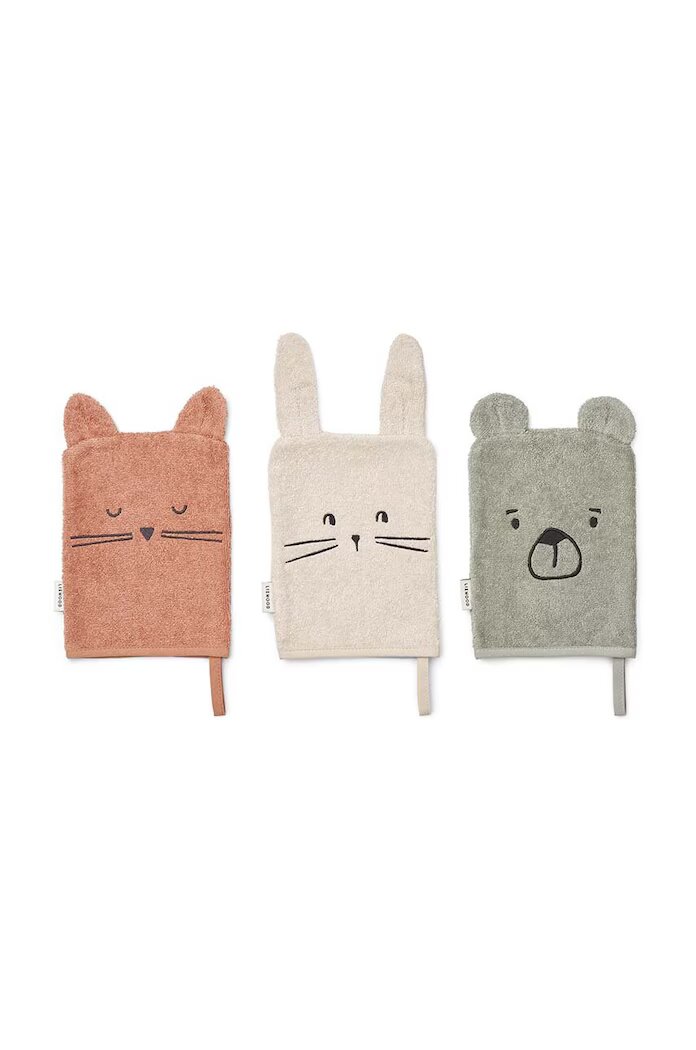 Liewood Детска гъба за баня Sylvester Classic Washcloth 3-Pack (3 броя) LW19628