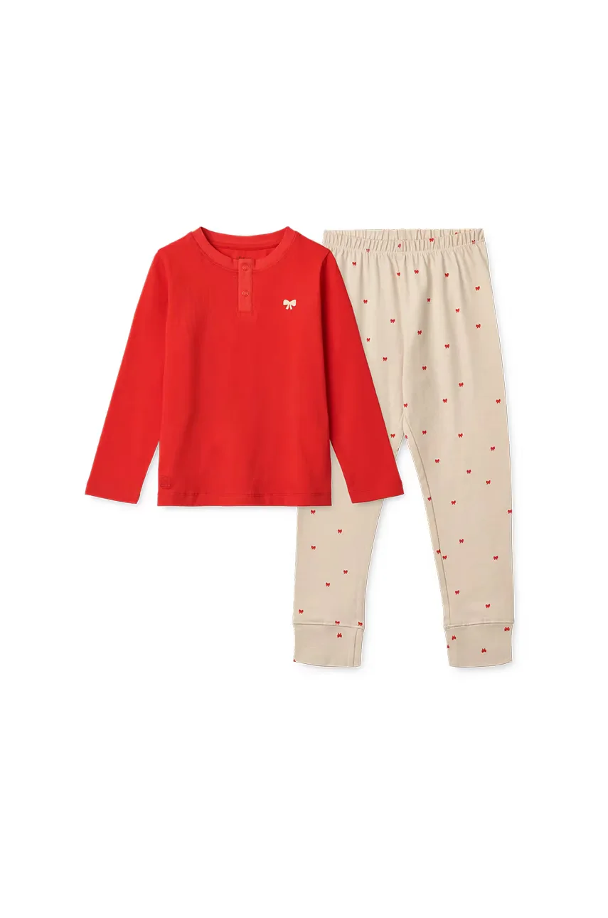 Liewood Детска памучна пижама Wilhelm Printed Pyjamas Set
