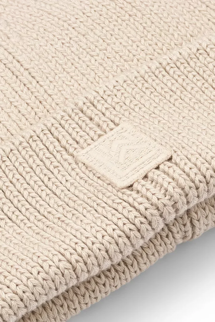 Liewood Детска памучна шапка Gina Beanie в бежово LW20105