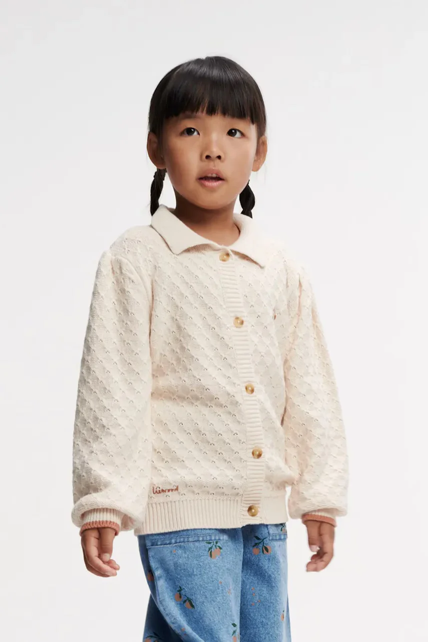 Liewood Детска памучна жилетка Jane Knit Cardigan