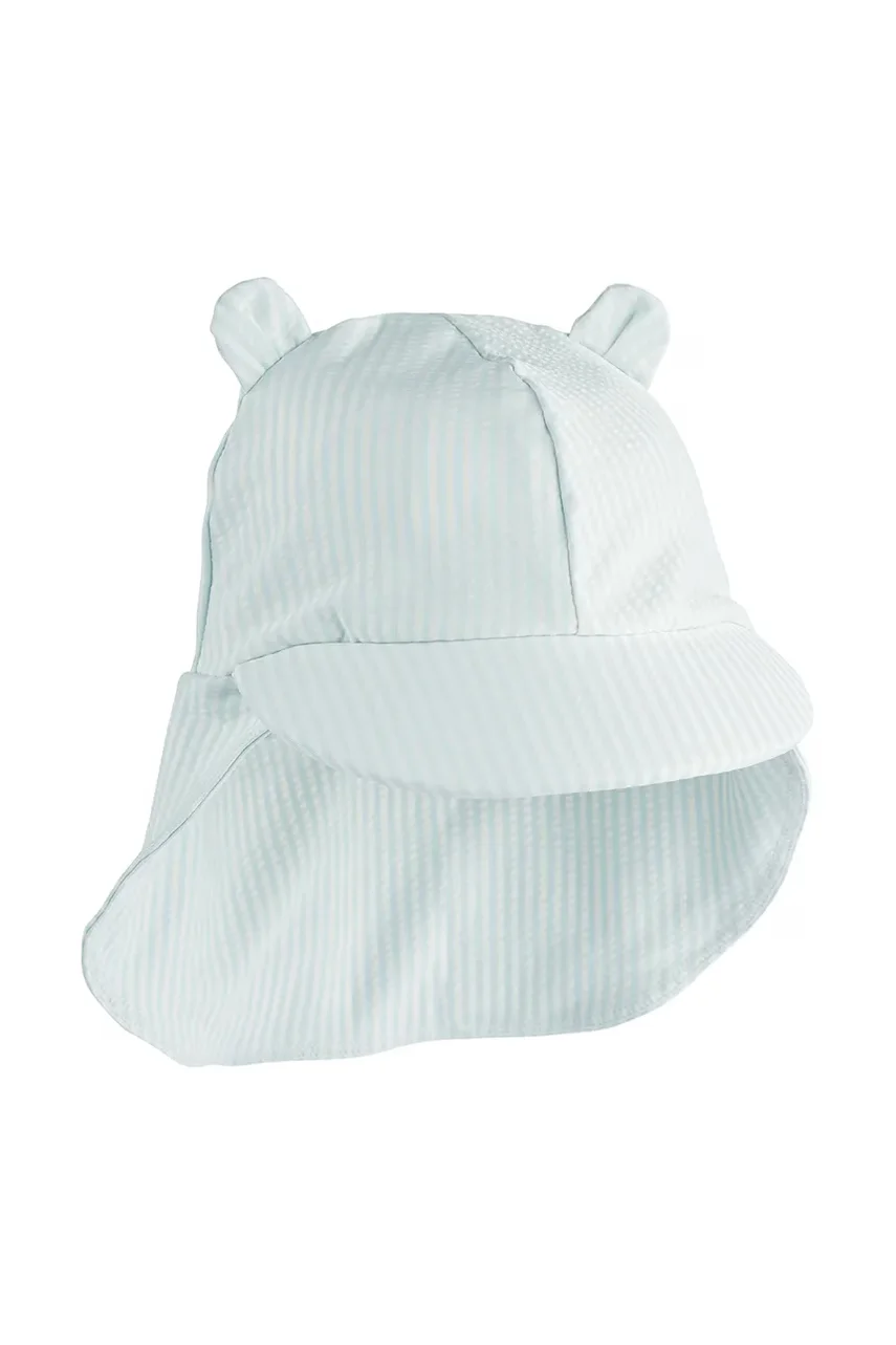 Liewood Детска шапка с козирка Senia Seersucker Sun Hat With Ears