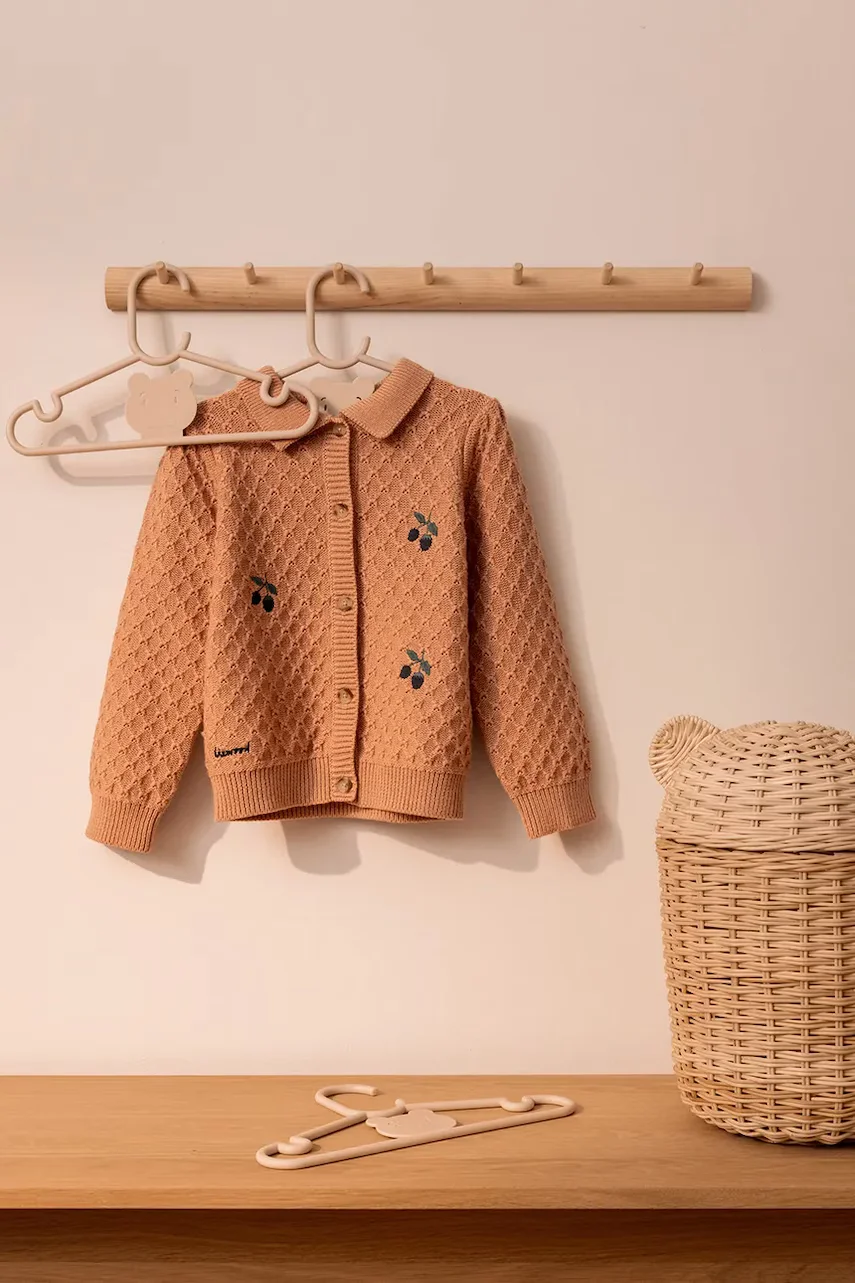 Liewood Детска жилетка с въ;на Jane Knit Cardigan