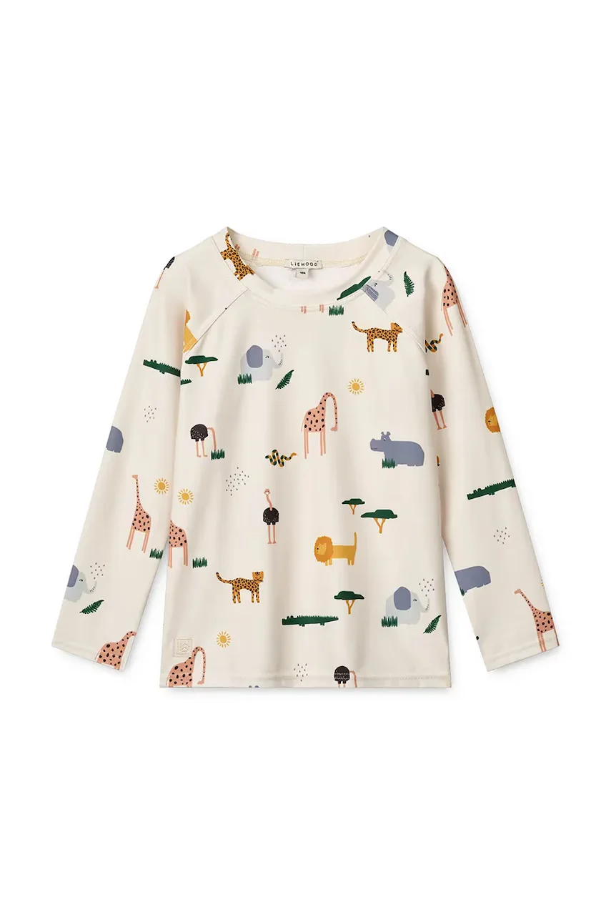 Liewood Детски бански с дълги ръкави Noah Printed Longsleeve Swim Tee