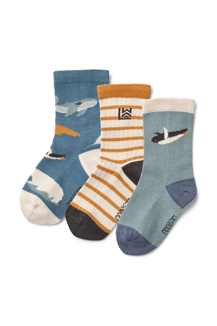 Liewood Детски чорапи Silas Socks 3-Pack (3 чифта)