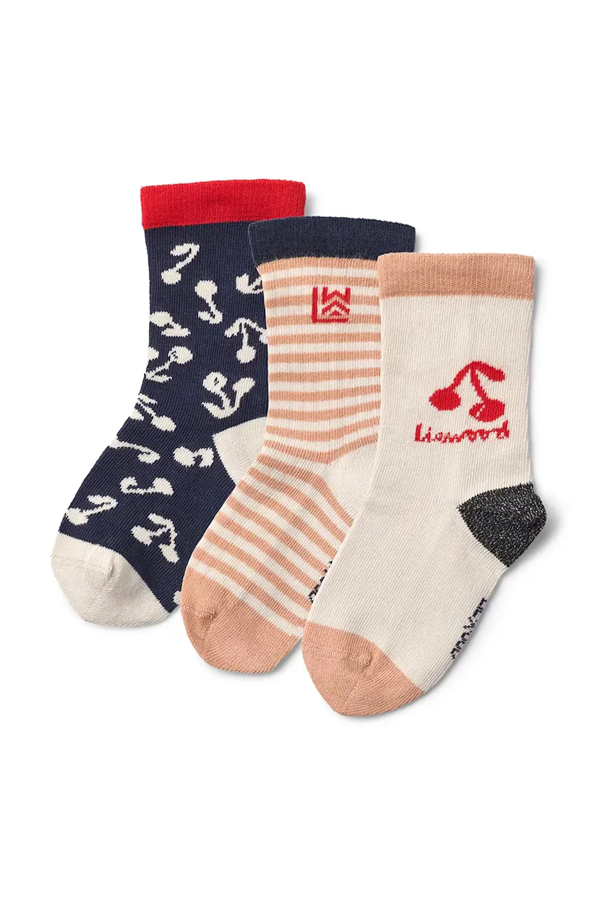 Liewood Детски чорапи Silas Socks 3-Pack (3 чифта)