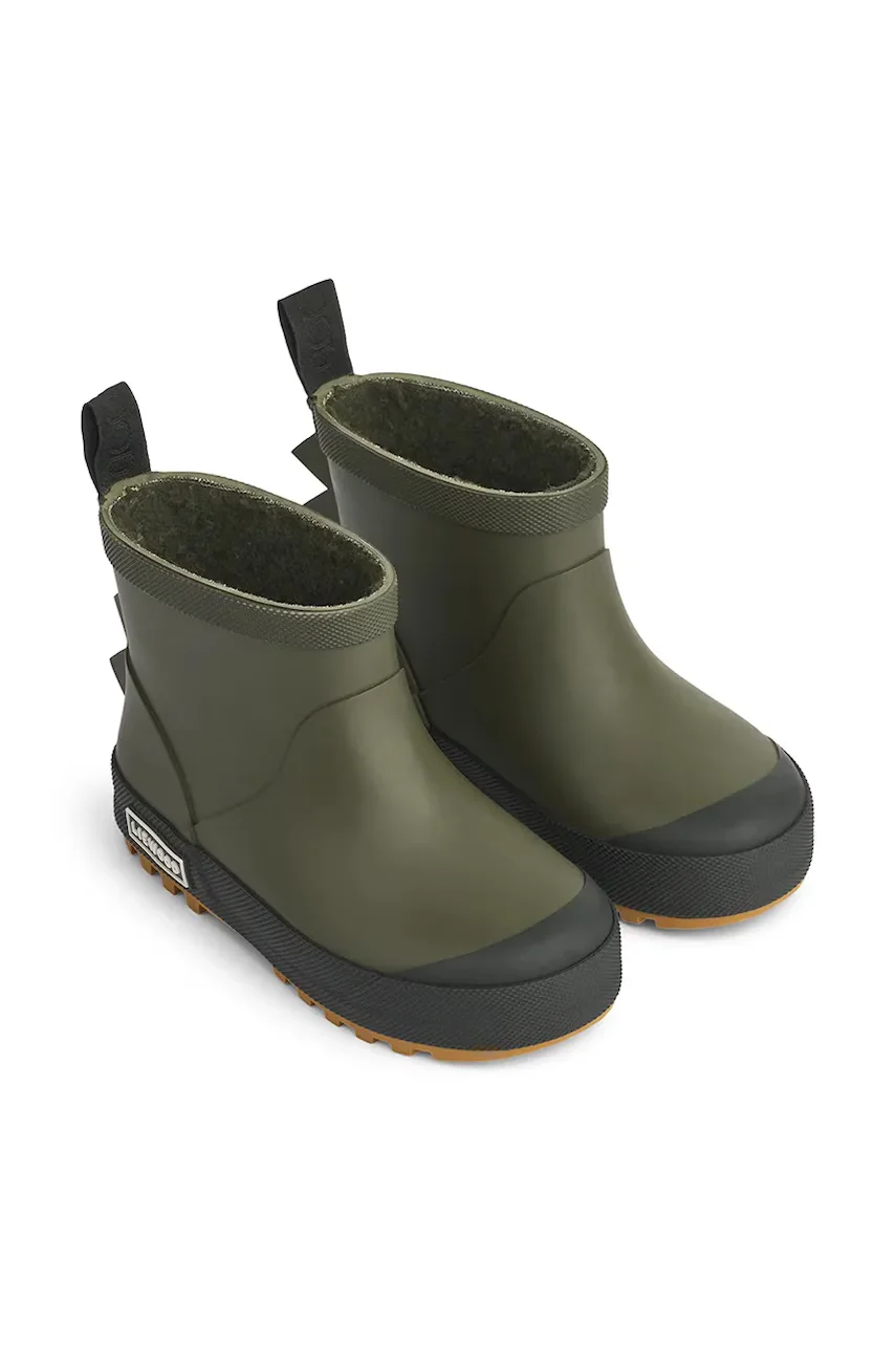 Liewood Детски гумени ботуши Jesse Dino Thermo Rainboot