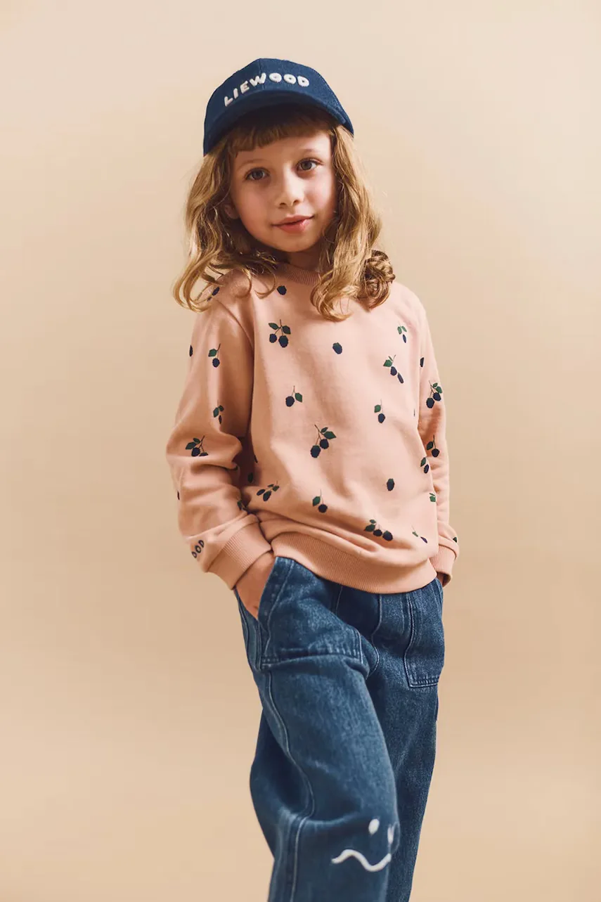 Liewood Детски памучен суичър Thora Printed Sweatshirt