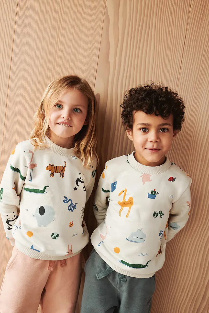 Liewood Детски памучен суичър Thora Printed Sweatshirt