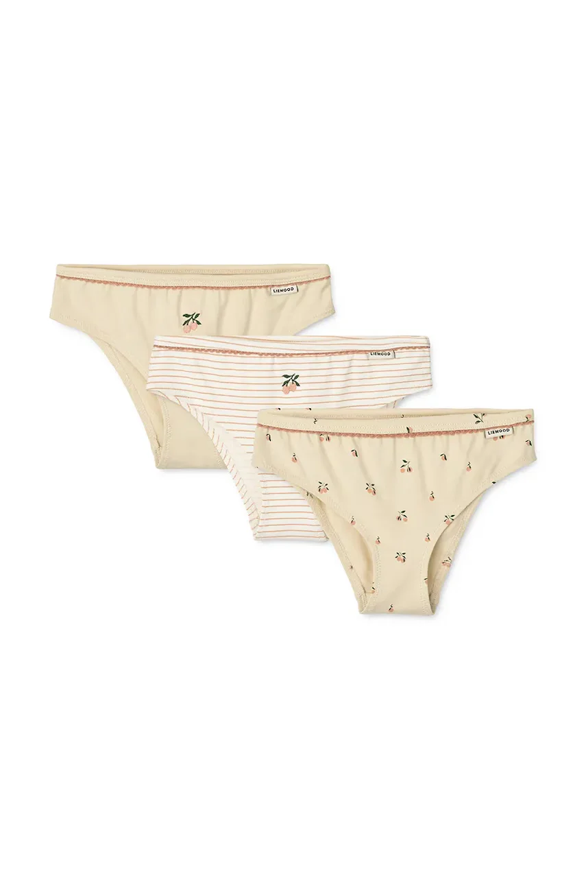 Liewood Детски памучни бикини Aylin Briefs 3-Pack (3 чифта)