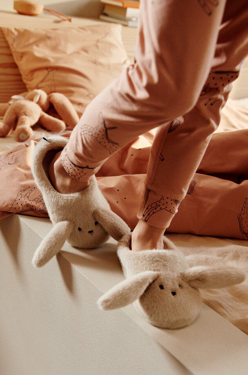 Liewood Детски пантофи Aviaja Rabbit Slippers