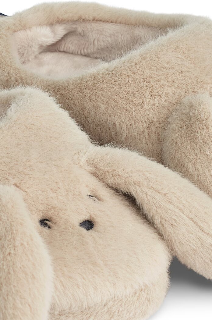 Liewood Детски пантофи Aviaja Rabbit Slippers в бежово LW19586