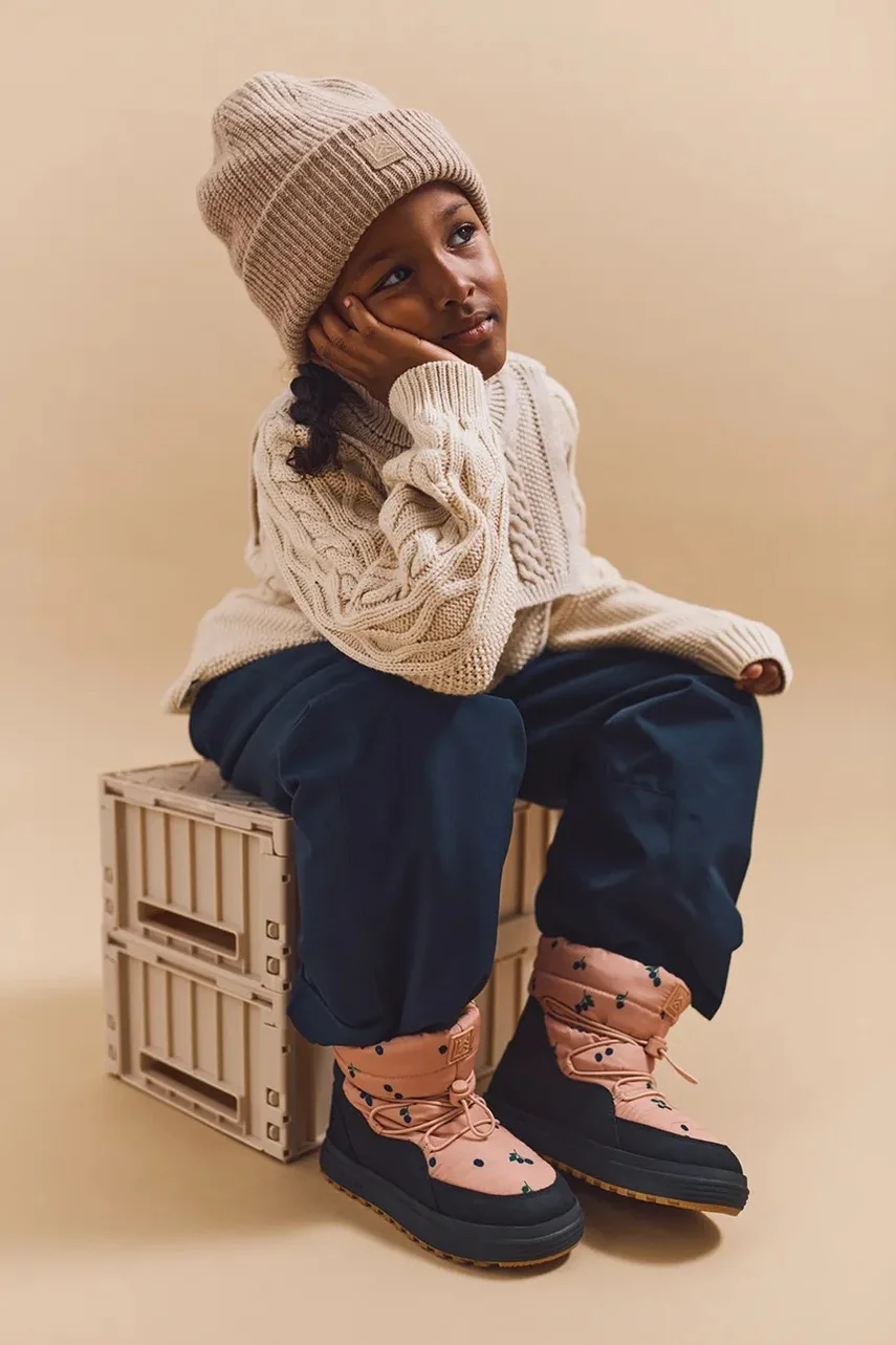 Liewood Детски пуловер с вълна Callio Knit Jumper