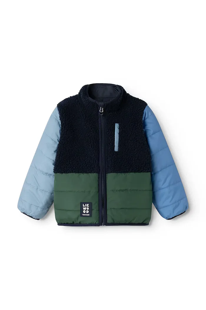 Liewood двустранно яке за деца Franka Reversible Jacket тъмносиньо LW20890