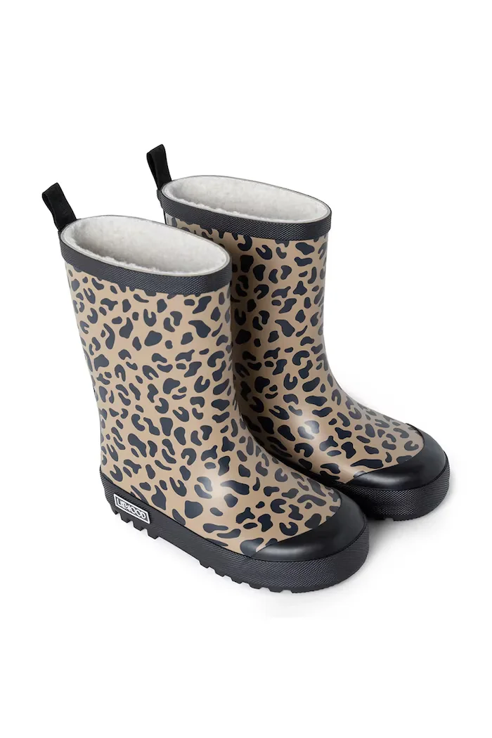 Liewood гумени ботуши за деца Mason Thermo Rainboot бежови LW13043