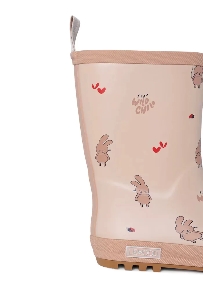 Liewood гумени ботуши за деца Mason Thermo Rainboot розови LW13043