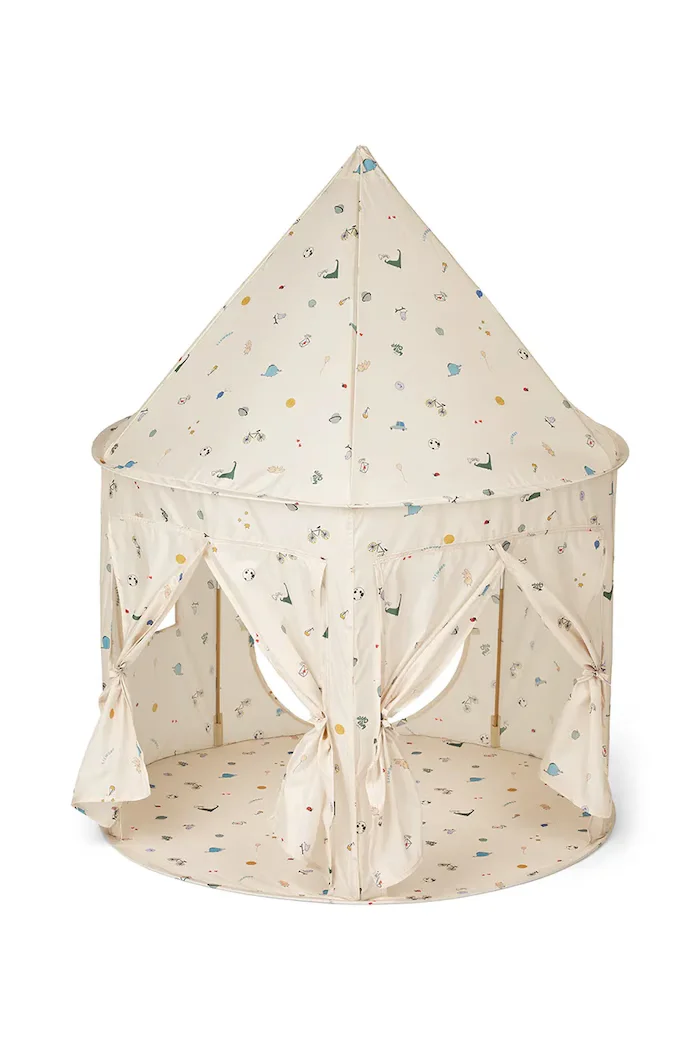 Liewood Играчки за плаж за деца Oaks Pop Up Playtent бежови LW19725