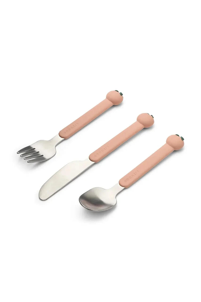 Liewood Комплект детски прибори за хранене Tove Peach Cutlery Set