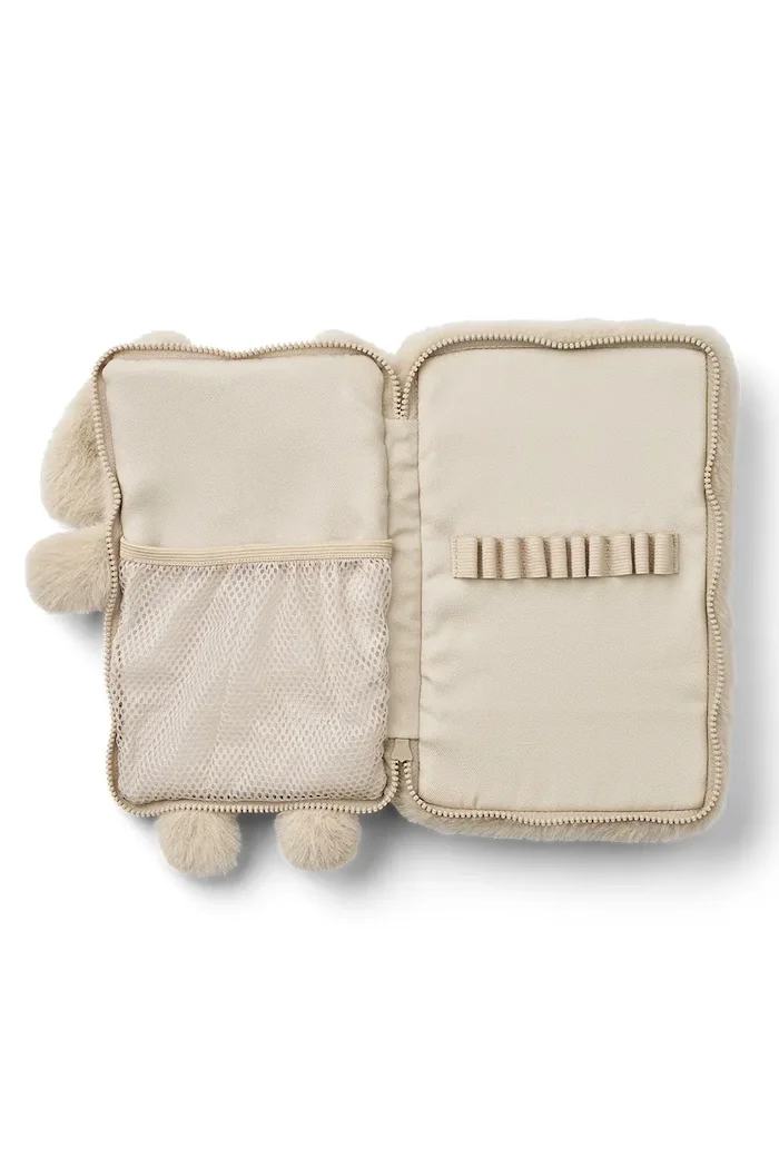 Liewood моливник за деца Shannon Rabbit Plush Pencil Case бежов LW20871