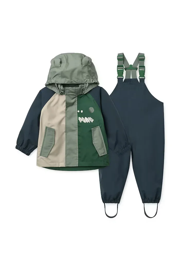 Liewood непромокаемо яке за деца Manu Rainwear Set многоцветно LW19910
