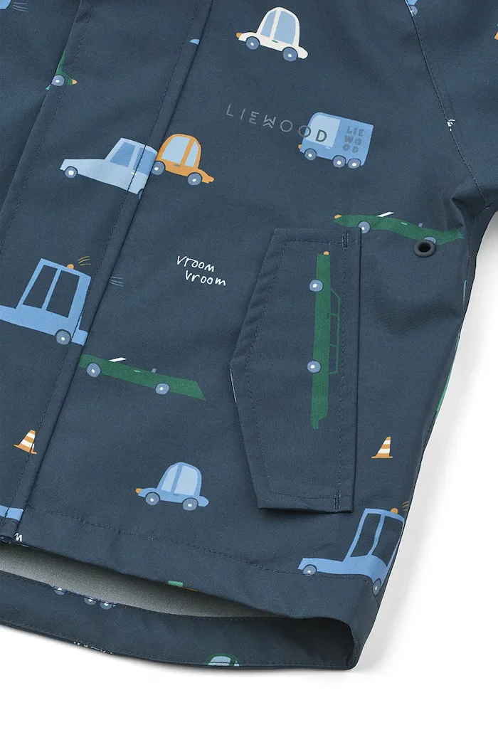 Liewood непромокаемо яке за деца Manu Rainwear Set тъмносиньо LW19910