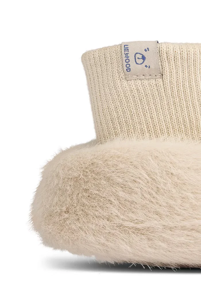 Liewood обувки за бебе Beth Rabbit Plush Slippers бежови LW20240