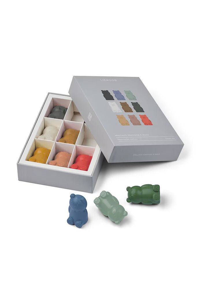 Liewood Пастели Wallace Crayons 9-Pack (9 броя) LW19859