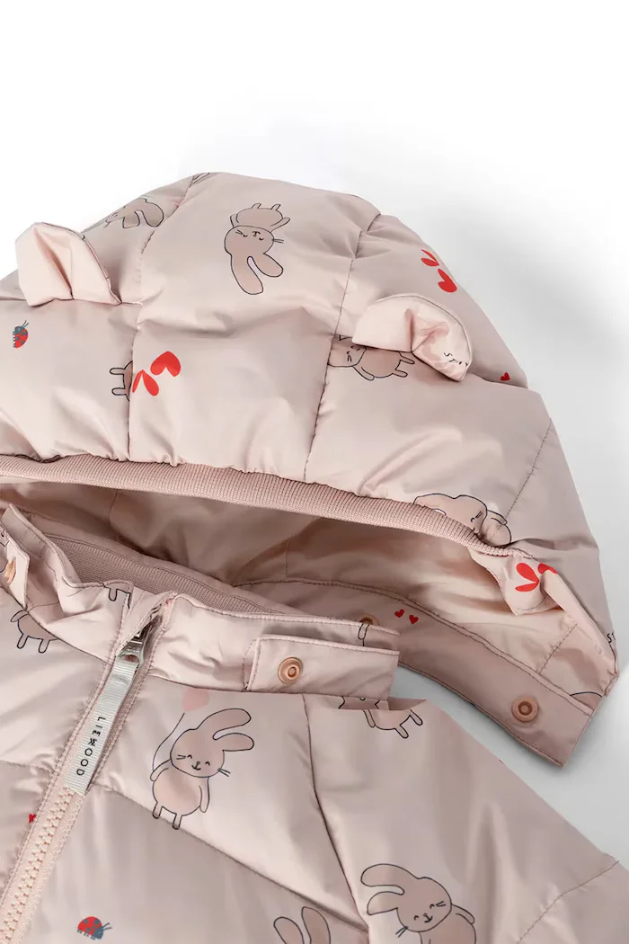 Liewood пухено яке за деца Polle Down Puffer Jacket розово LW21046
