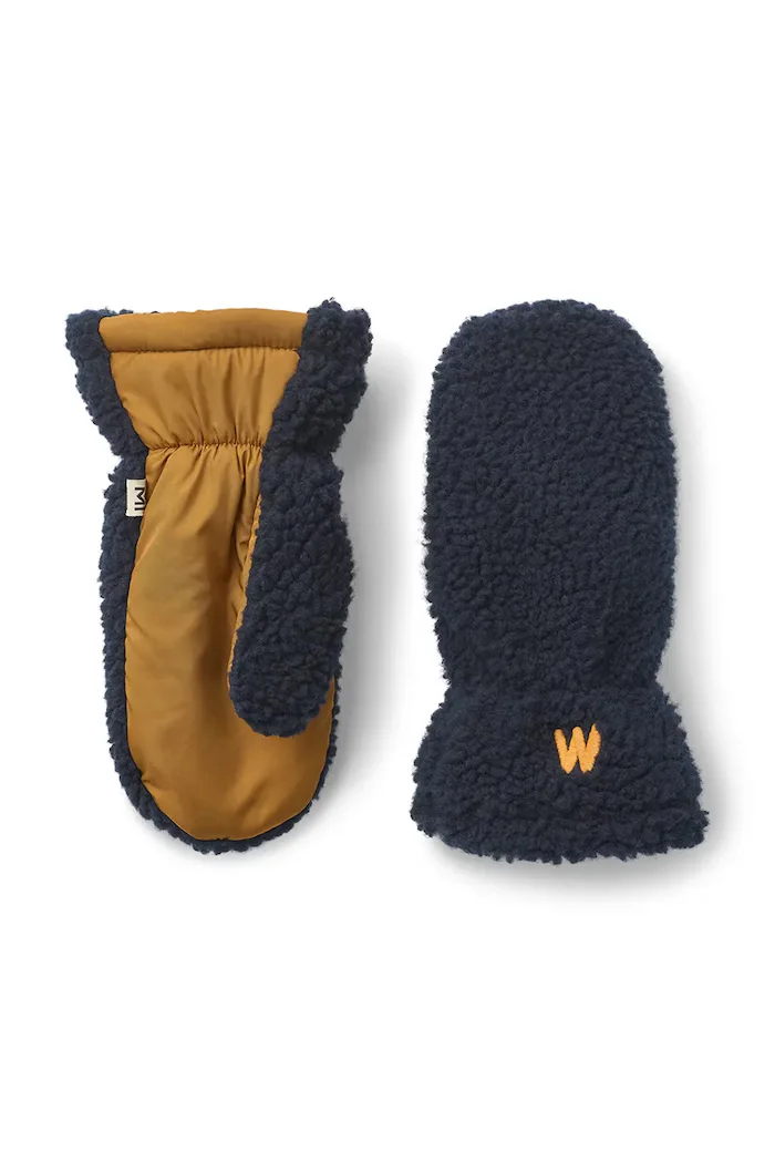 Liewood Ръкавици Grethe Pile Gloves в тъмносиньо LW17841