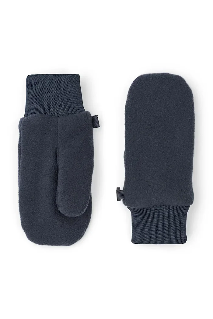 Liewood ръкавици за деца от полар Solar Fleece Gloves тъмносини LW21198