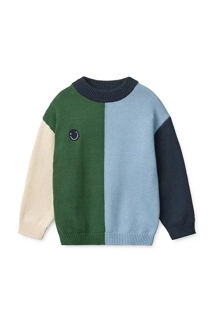 Liewood суичър за деца от памук Orlane Knit Jumper многоцветен LW20077