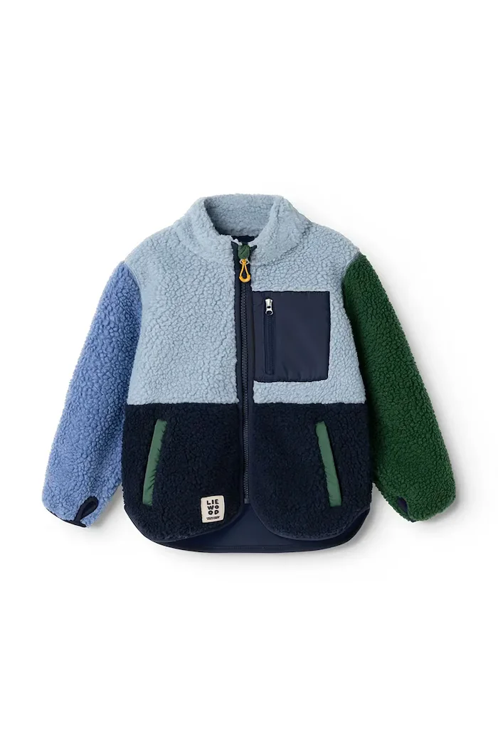 Liewood яке за деца Nolan Pile Jacket синьо LW21048