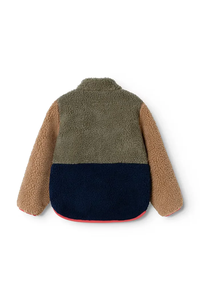 Liewood яке за деца Nolan Pile Jacket зелено LW21048