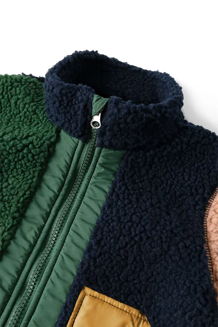 Liewood яке за деца от полар Noam Pile Jacket многоцветно LW21047