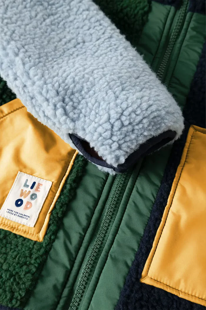 Liewood яке за деца от полар Noam Pile Jacket многоцветно LW21047