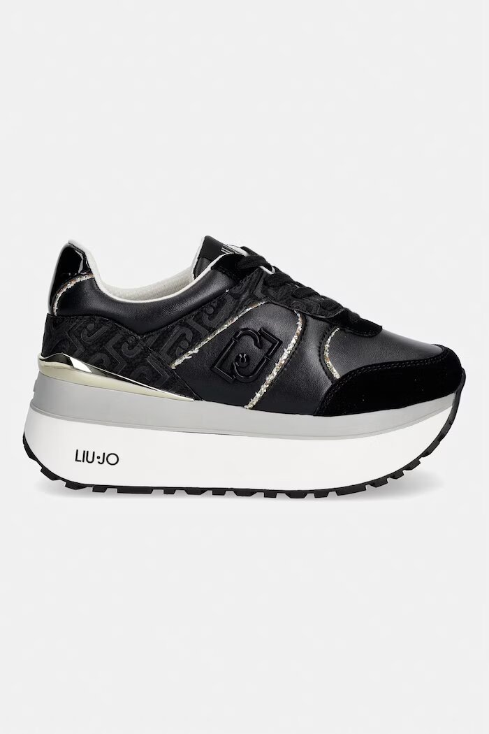 Liu Jo MAXI WONDER PLUS 02 маратонки дамски черни BF6009PX90022222