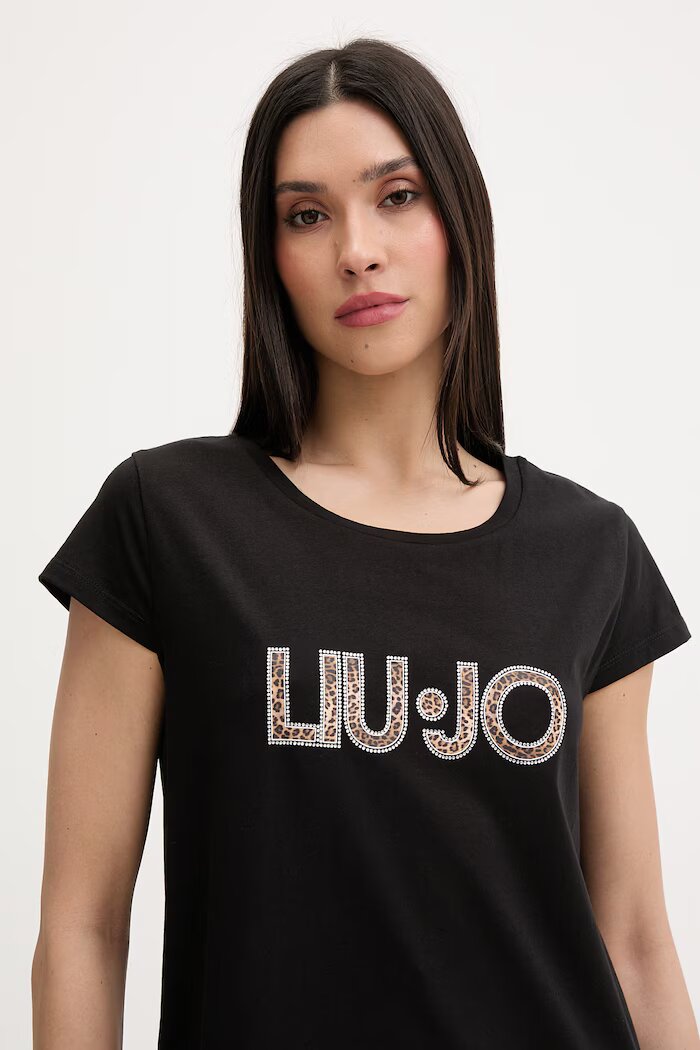 Liu Jo плажна рокля дамска черна VA6212 JS003