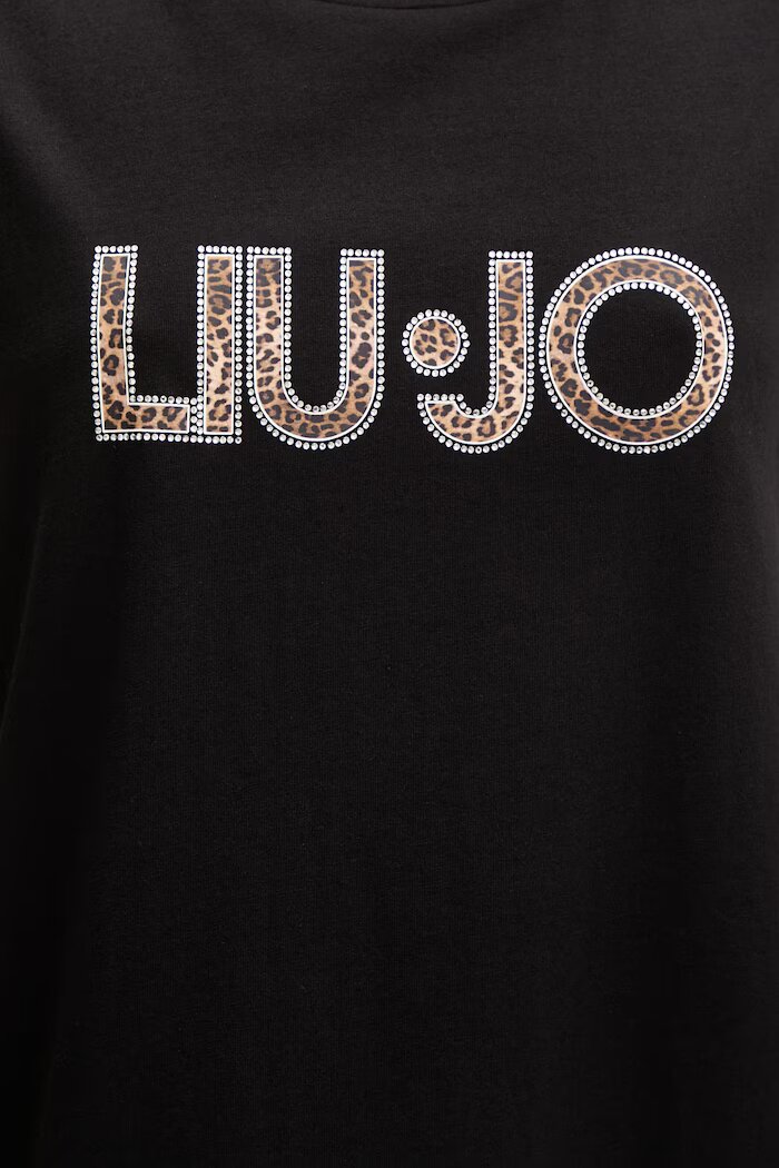 Liu Jo плажна рокля дамска черна VA6212 JS003