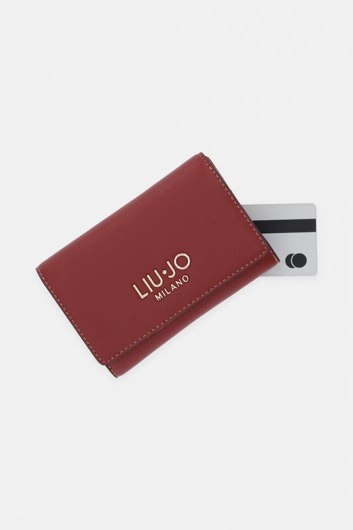 Liu Jo портфейл дамски от имитация на кожа червен AF6172 E1120