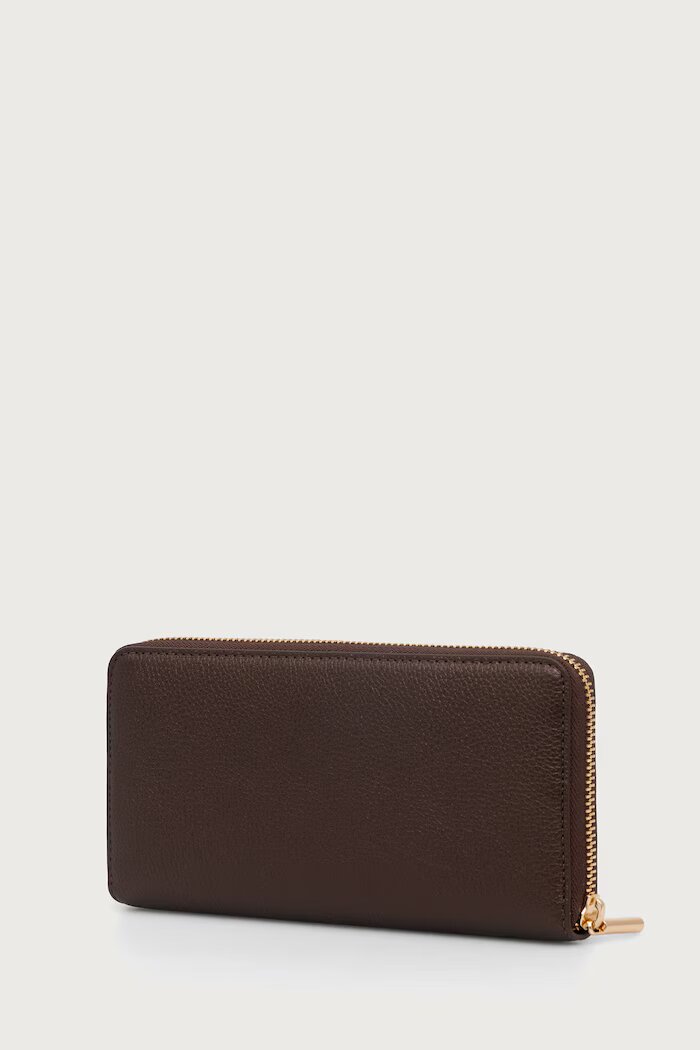 Liu Jo портфейл дамски от имитация на кожа кафяв AF6170 E1019