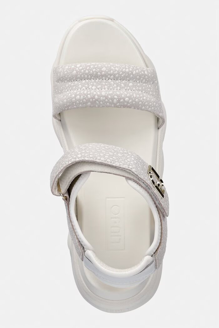 Liu Jo Сандали STEFFY SANDAL 01 в бяло с платформа BA6083PX05101111
