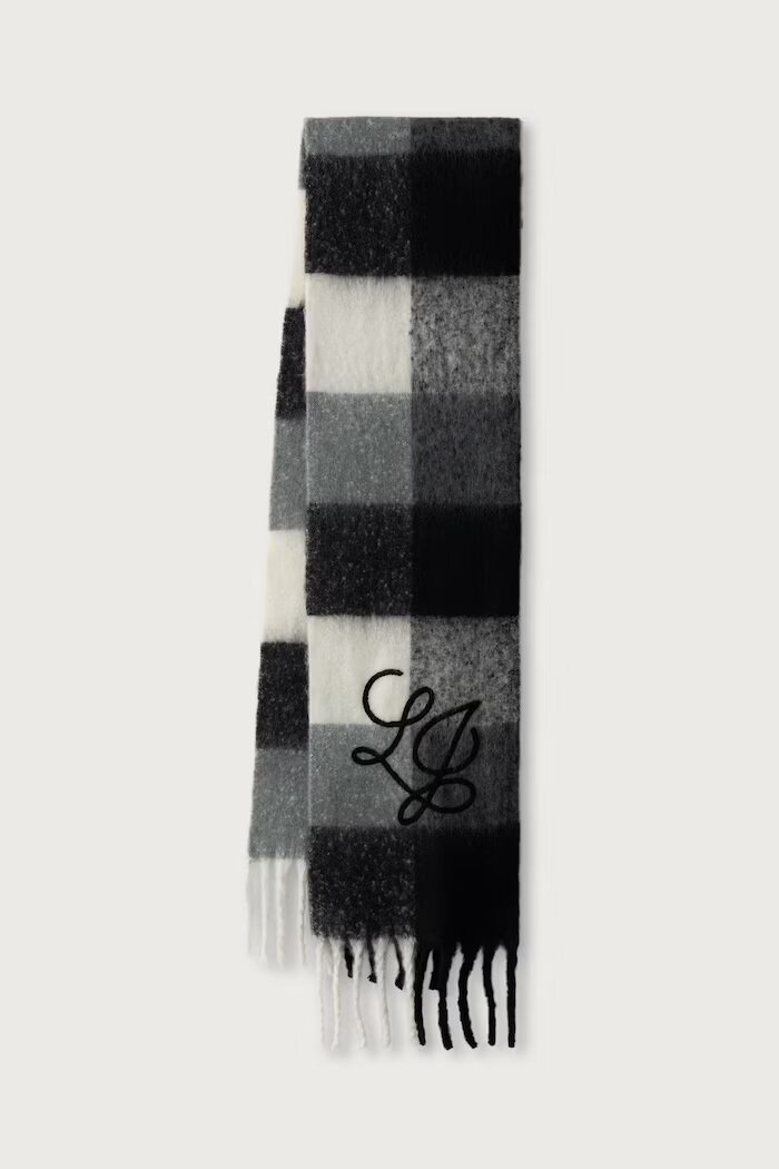 Liu Jo шал дамски с вълна бял 2F6075 T0300