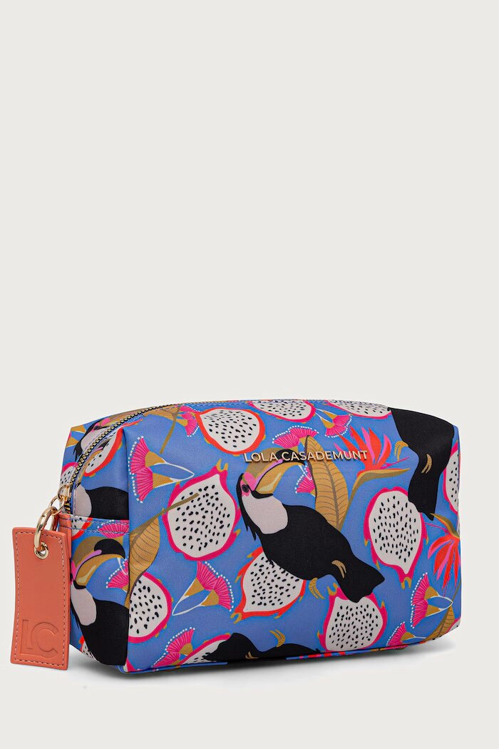 Lola casademunt козметична чанта дамска синя LS2612002