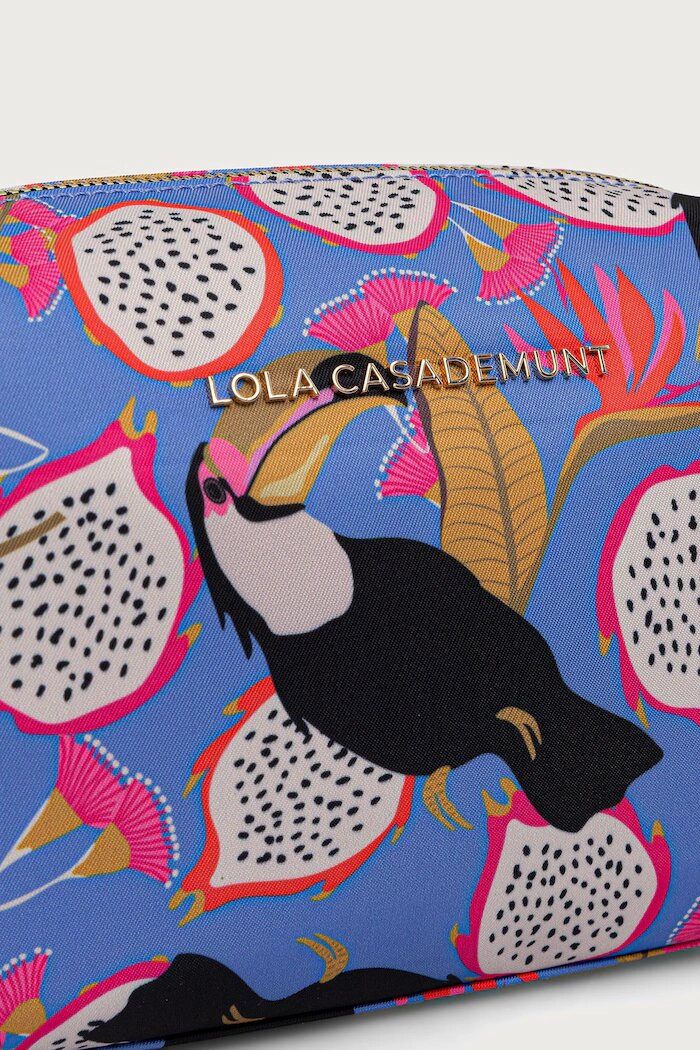Lola casademunt козметична чанта дамска синя LS2612002