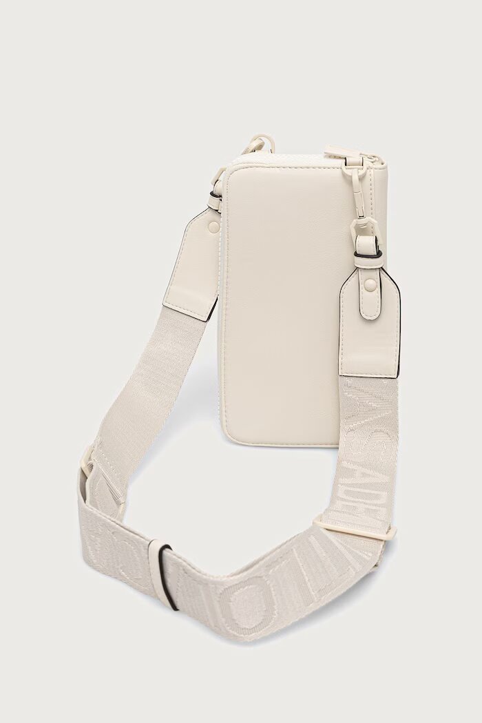 Lola casademunt портфейл дамски от имитация на кожа бежов LS2612003