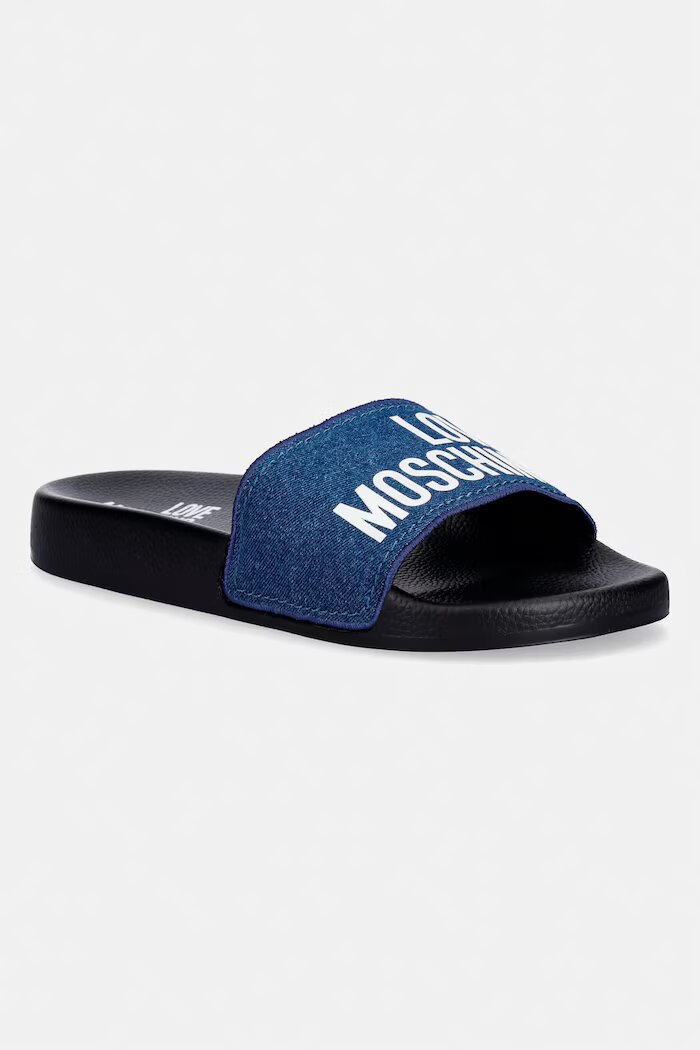 Love Moschino Чехли в синьо JA28192G1OI19700