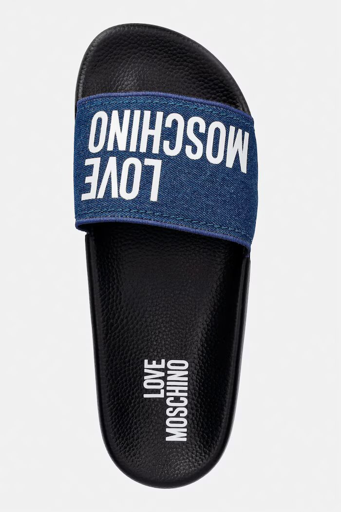 Love Moschino Чехли в синьо JA28192G1OI19700