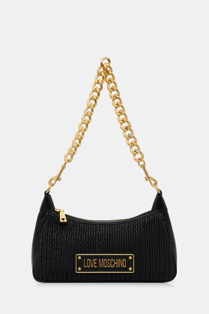 Love Moschino Кожена чанта