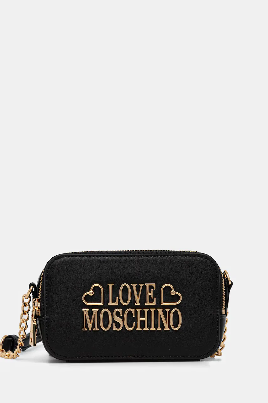 Love Moschino Кожена чанта