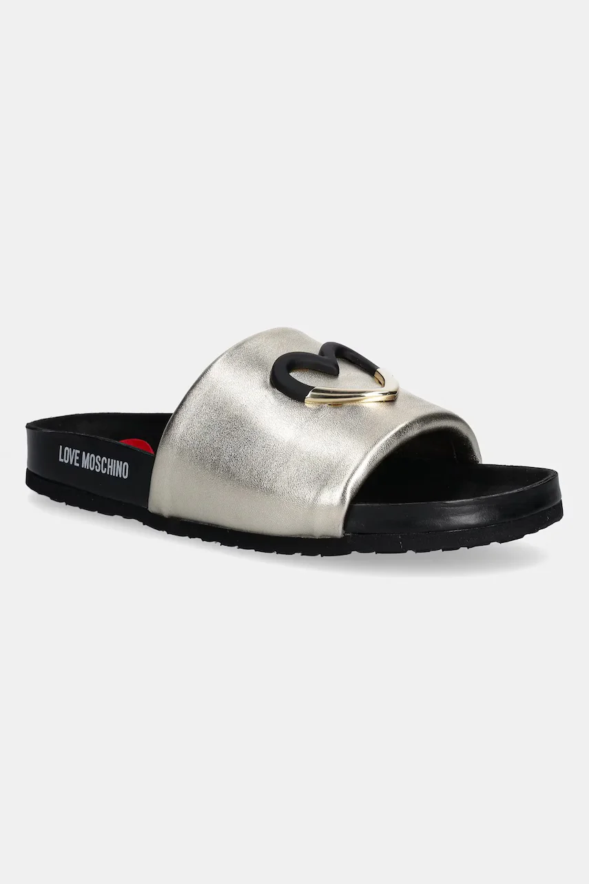 Love Moschino Кожени чехли