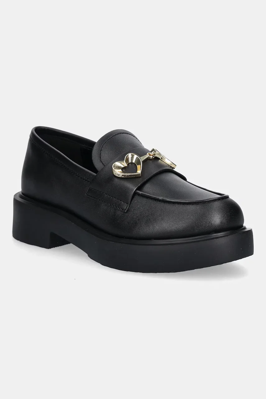Love Moschino Кожени мокасини